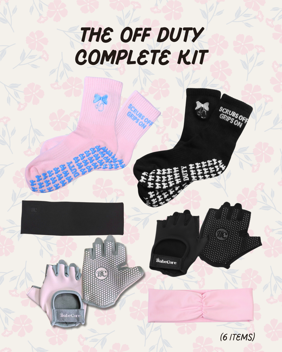 Off-Duty Grip Socks