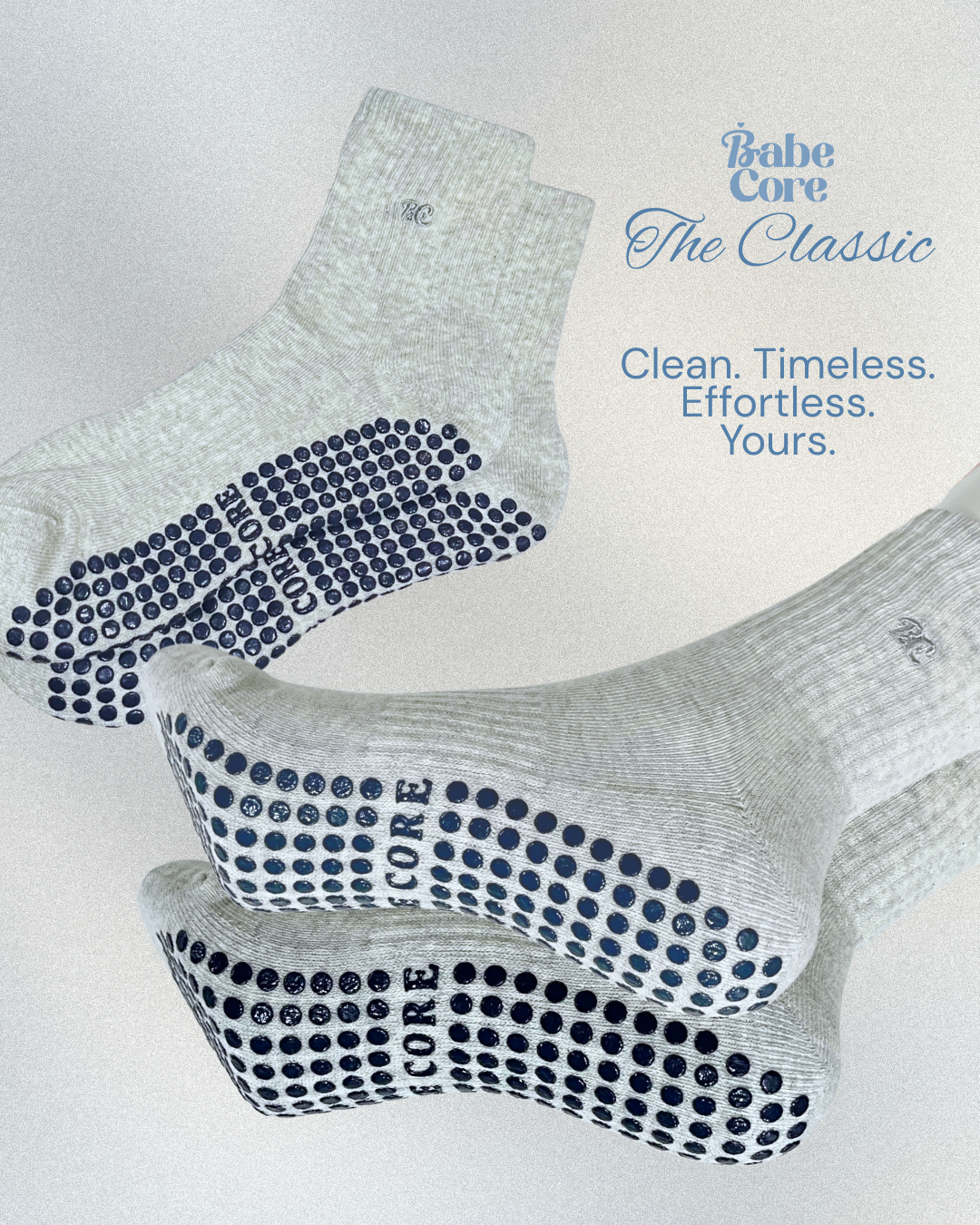 Babe Core - The Classic Grip Socks