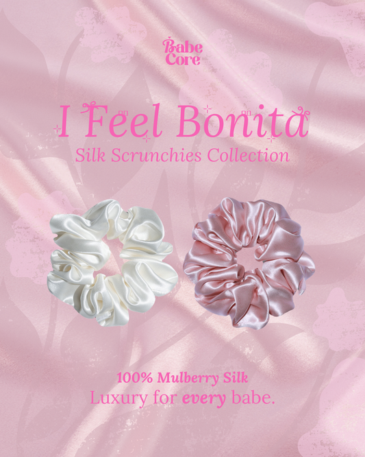 I Feel Bonita - 100% Mulberry Silk Scrunchies