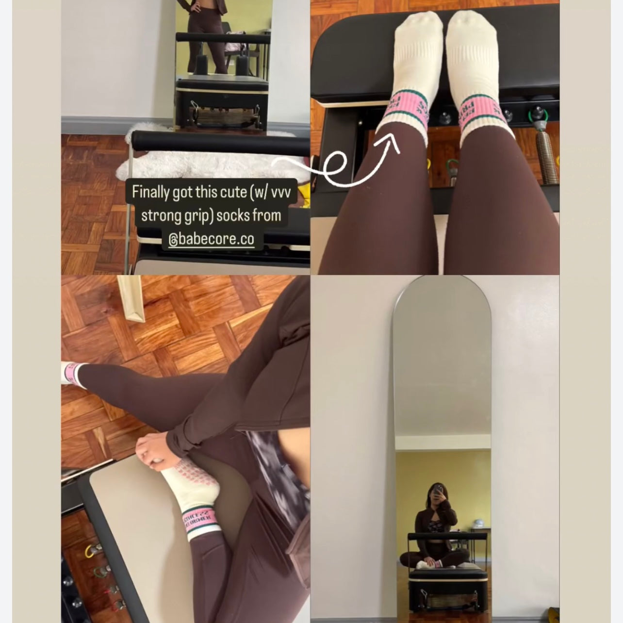 Reformer Princess Grip Socks 👑💖