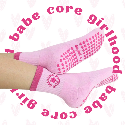 Girlhood Grip Socks - I'm Just A Girl
