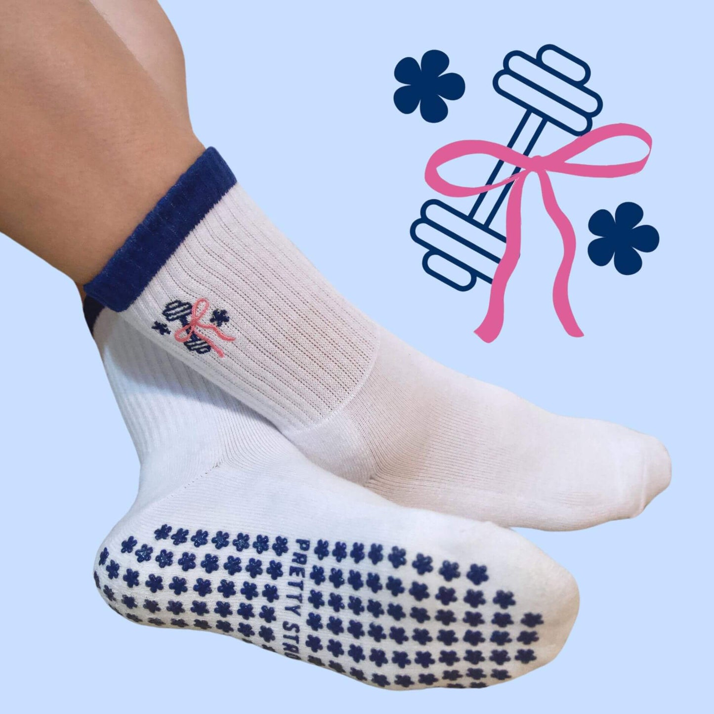 Pretty Strong Grip Socks 🌸