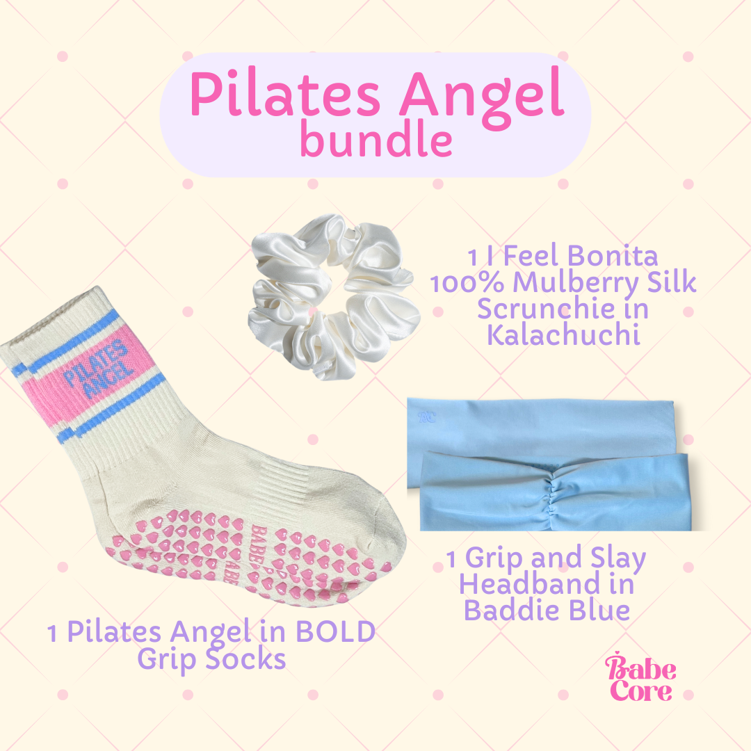 BABE CORE Pilates Angel Grip Socks