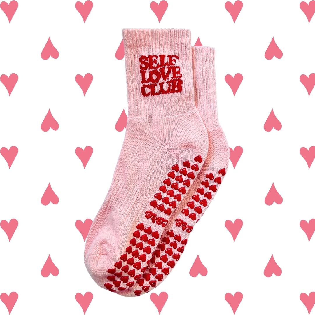Self Love Club Grip Socks
