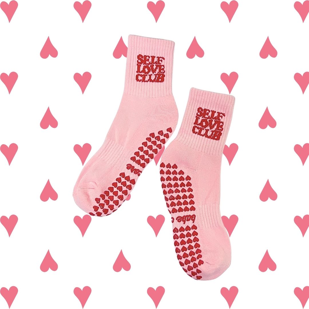 Self Love Club Grip Socks