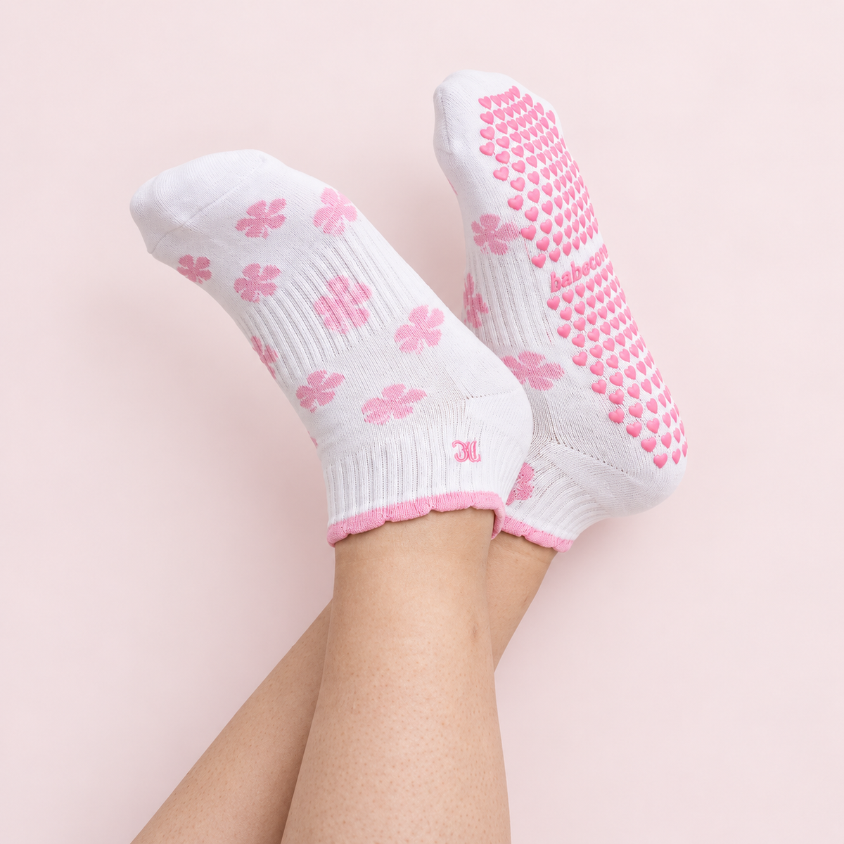 [PRE-ORDER SHIPS IN 5 DAYS] The DOUBLE GRIP Grip Socks for Pilates, Lagree, Barre and more