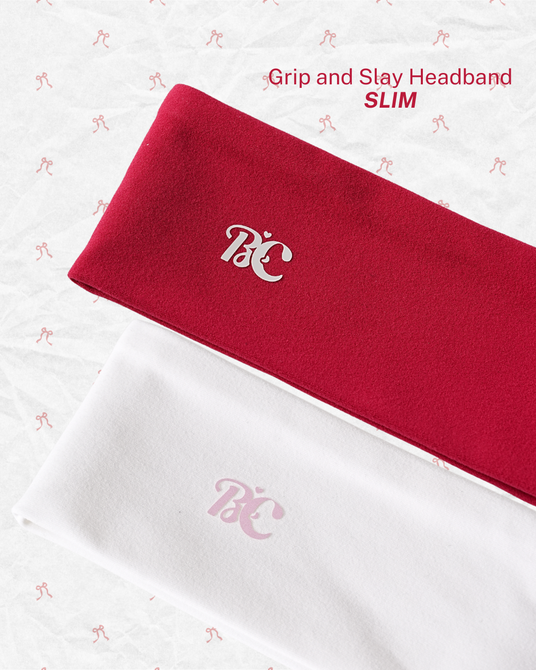 Grip and Slay Headband SLIM - Perfect for Pilates, Yoga, Gym, any workout