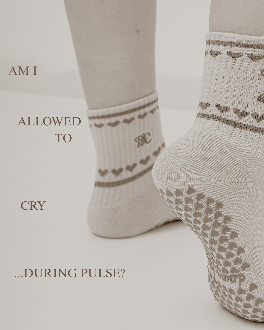 The Tortured Pilates Department Grip Socks for Pilates, Lagree, barre, yoga