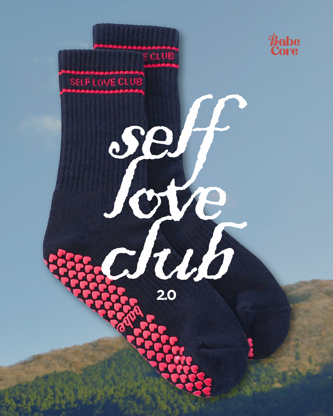 Self Love Club Grip Socks