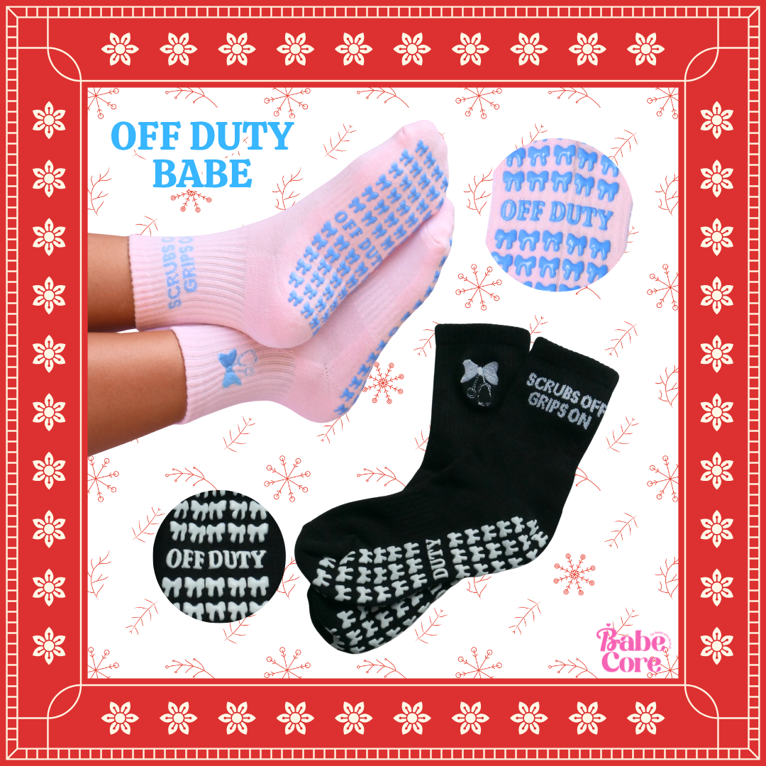 Off-Duty Grip Socks