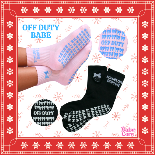 Off-Duty Grip Socks