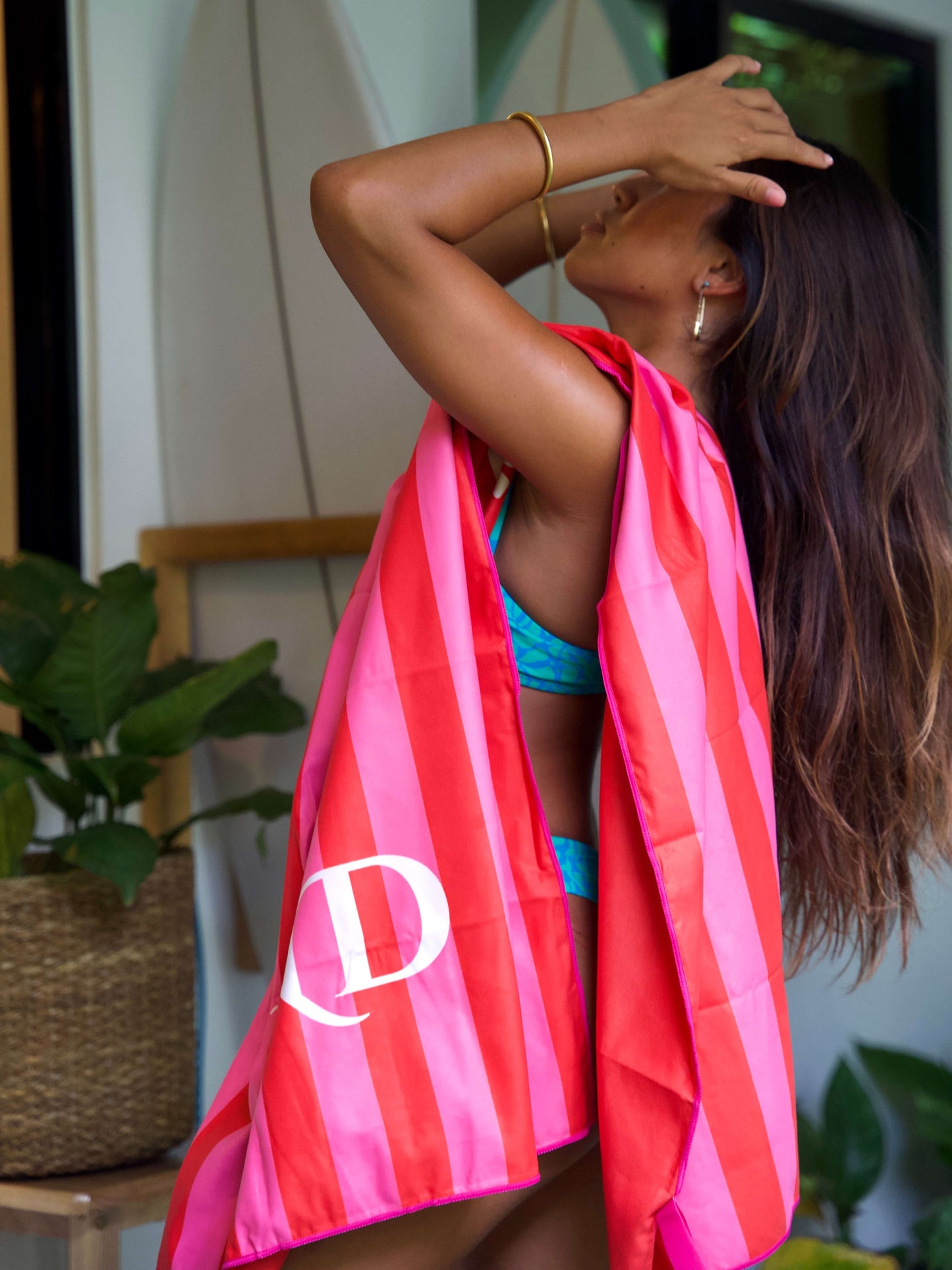 DND - Babe Core Swim Club Beach Towel