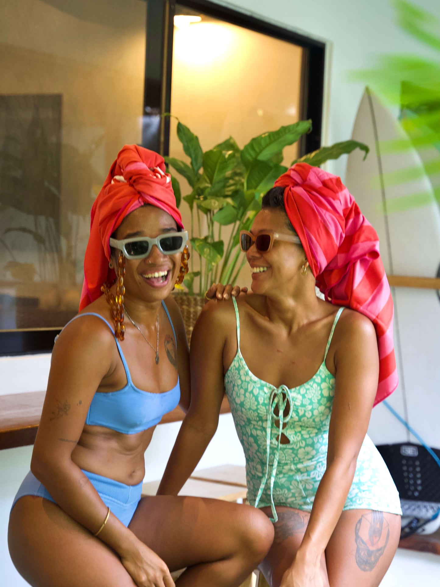 DND - Babe Core Swim Club Beach Towel