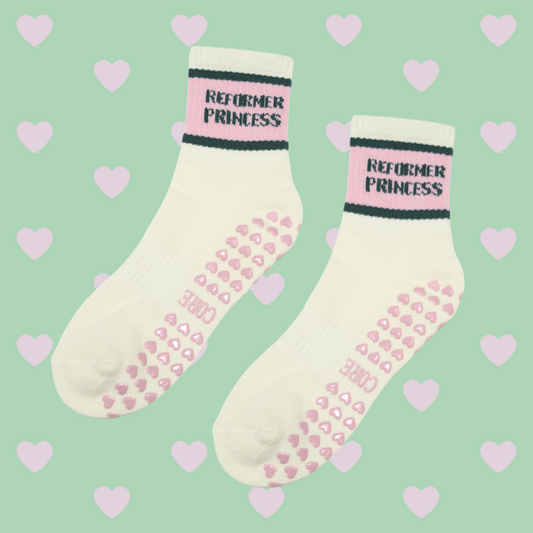 Reformer Princess Grip Socks 👑💖