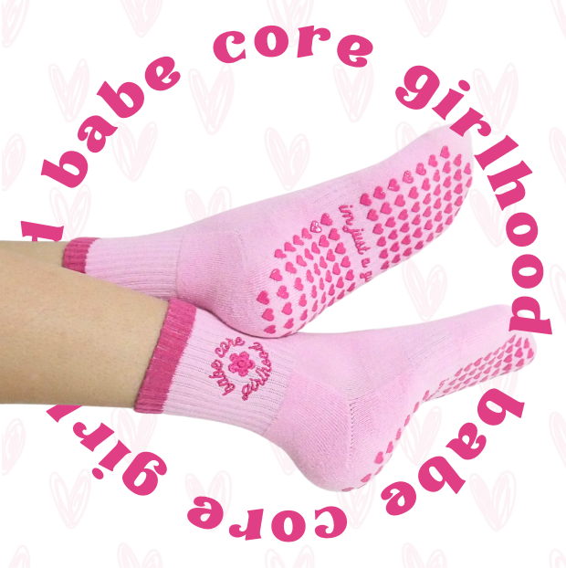 Girlhood Grip Socks - I'm Just A Girl