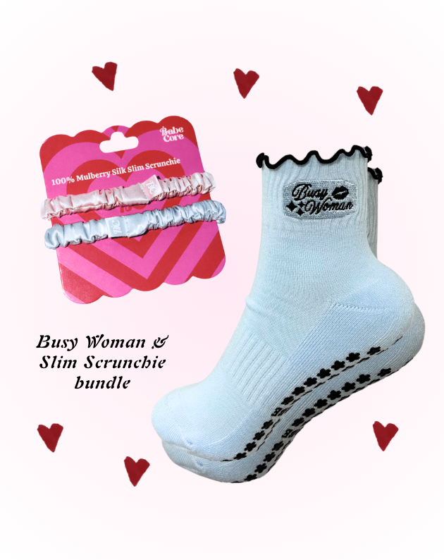 Busy Woman - Boss Babe Grip Socks