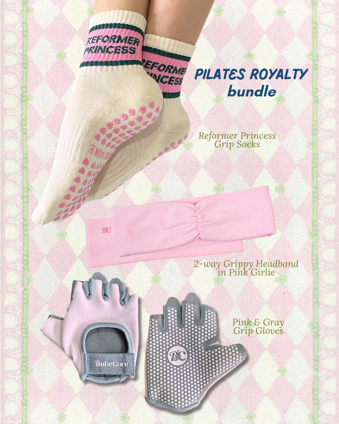 BUNDLES - Babe Core Grip Socks and Headbands